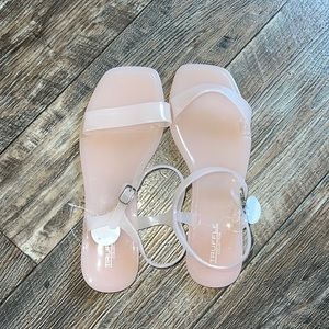 Pink/nude sandal